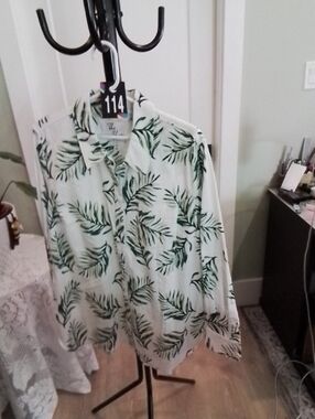 114 men's LG leaf shirt